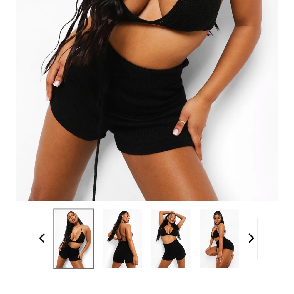 Knitted Large Beach Shorts